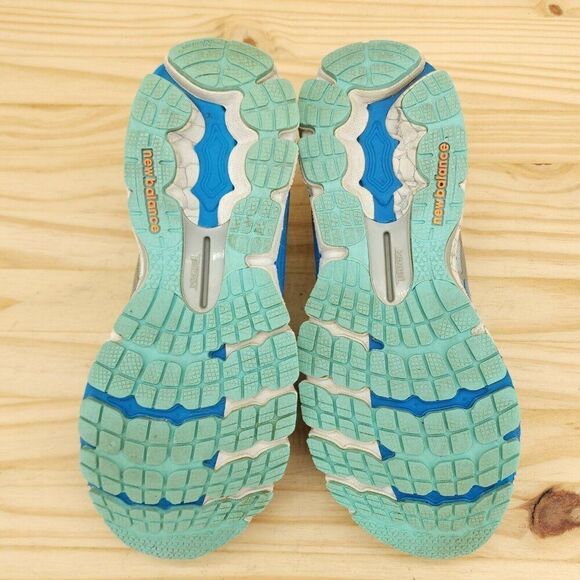 New Balance 860v5 Women's Running Shoes Sz 8 Gray Blue Sneakers Athletic Trainer - Picture 7 of 10
